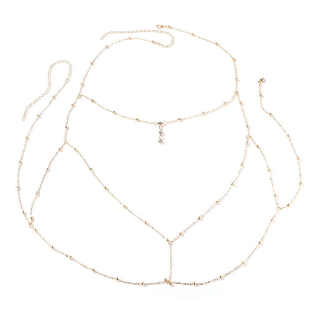 Body Jewelry Necklace - Pha Lê Sexy Ngực Dây Chuyền