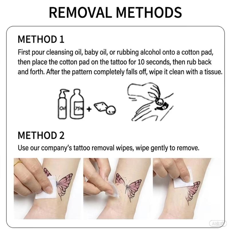 Temporary Tattoo Stickers 5PCS - đánh giá và giá Body Jewelry Waterproof