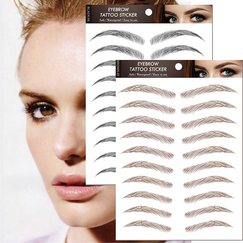 Waterproof 6D Eyebrow Tattoo S - đánh giá và giá Body Jewelry Waterproof