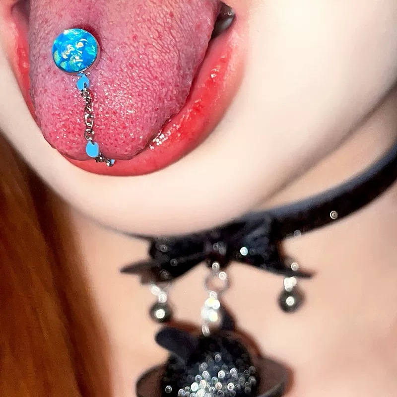 1Pc High-Quality Trendy Blue G - đánh giá và giá Body Piercing Quality Jewelry