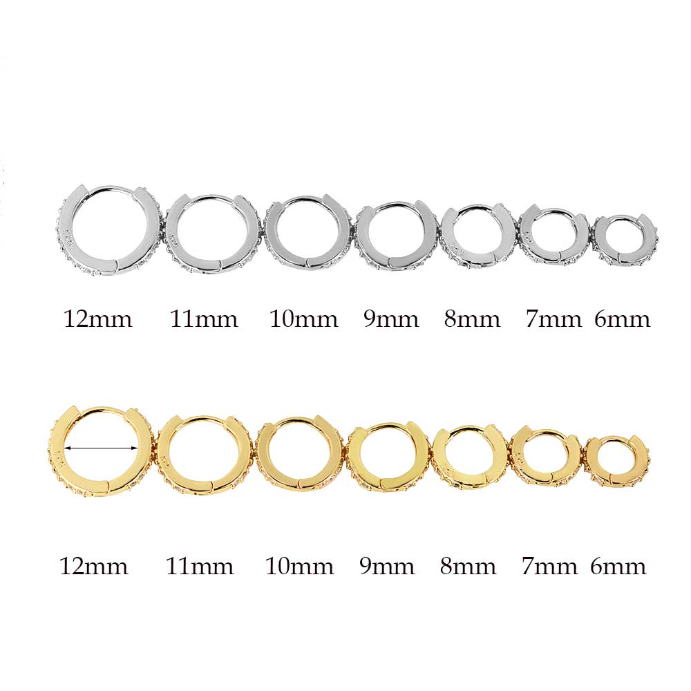 Cầu Vồng CZ Huggies Đôi Khuyên - đánh giá và giá Helix Cartilage Ring