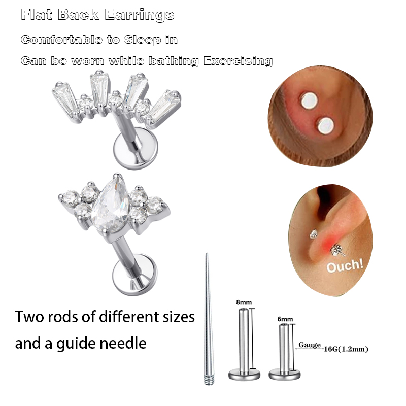 1 Pcs ASTM Titanium Helix Pier - đánh giá và giá Helix Cartilage Ring