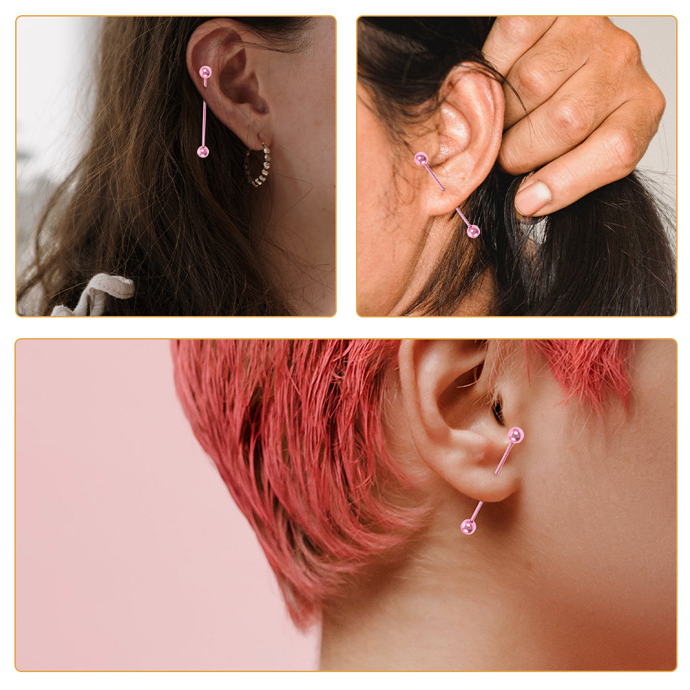 2Pcs Ear Cartilage Piercing St - đánh giá và giá Industrial Barbell Long