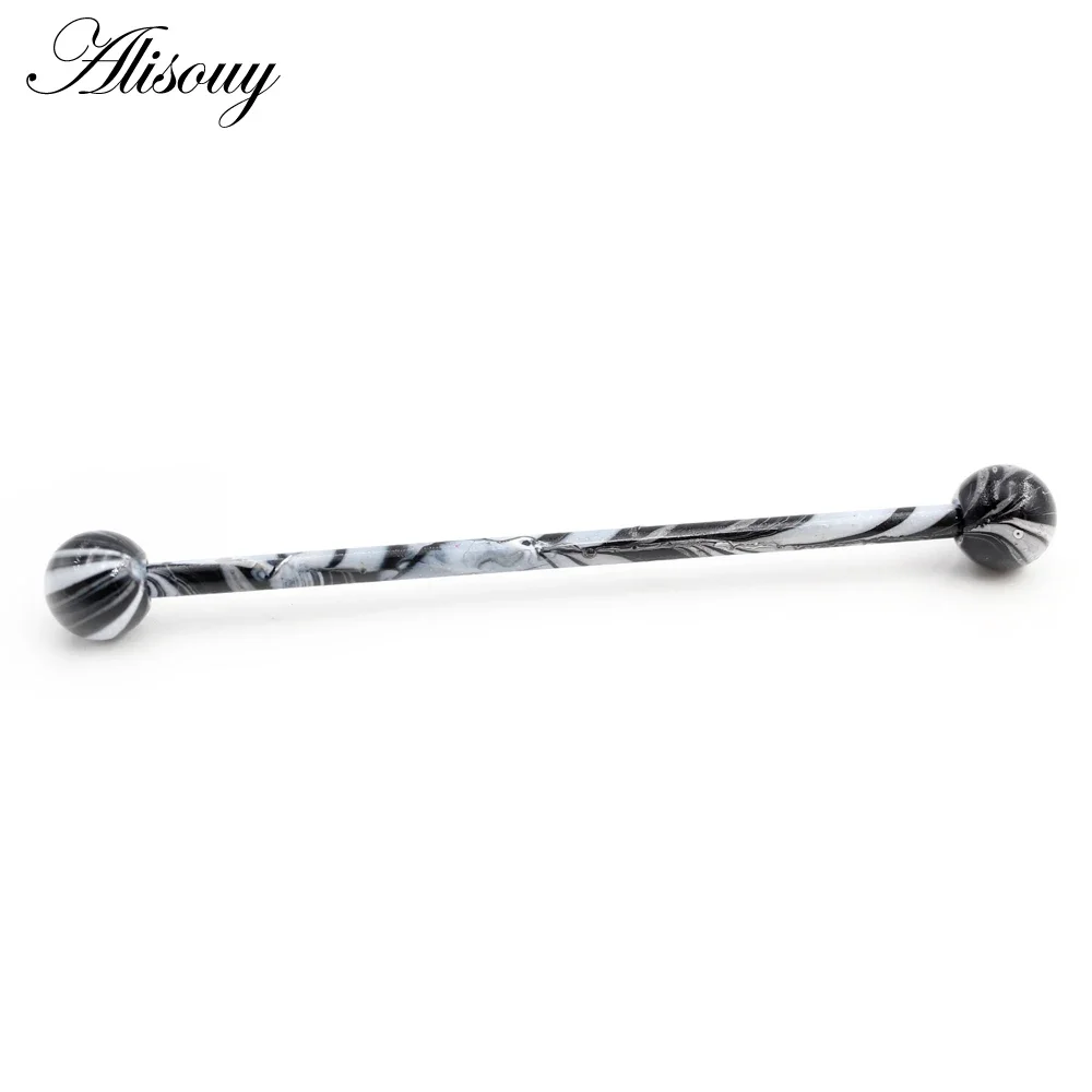Alisouy 2PC Long Straight Stai - đánh giá và giá Industrial Barbell Long