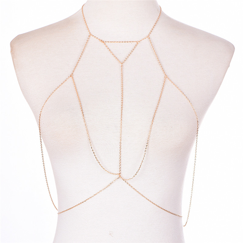 Thời Trang Vàng Bạc Chuỗi Nối  - đánh giá và giá Body Jewelry Necklace