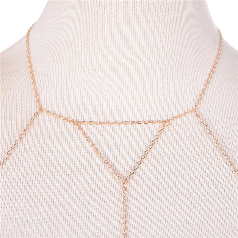 Thời Trang Vàng Bạc Chuỗi Nối  - đánh giá và giá Body Jewelry Necklace