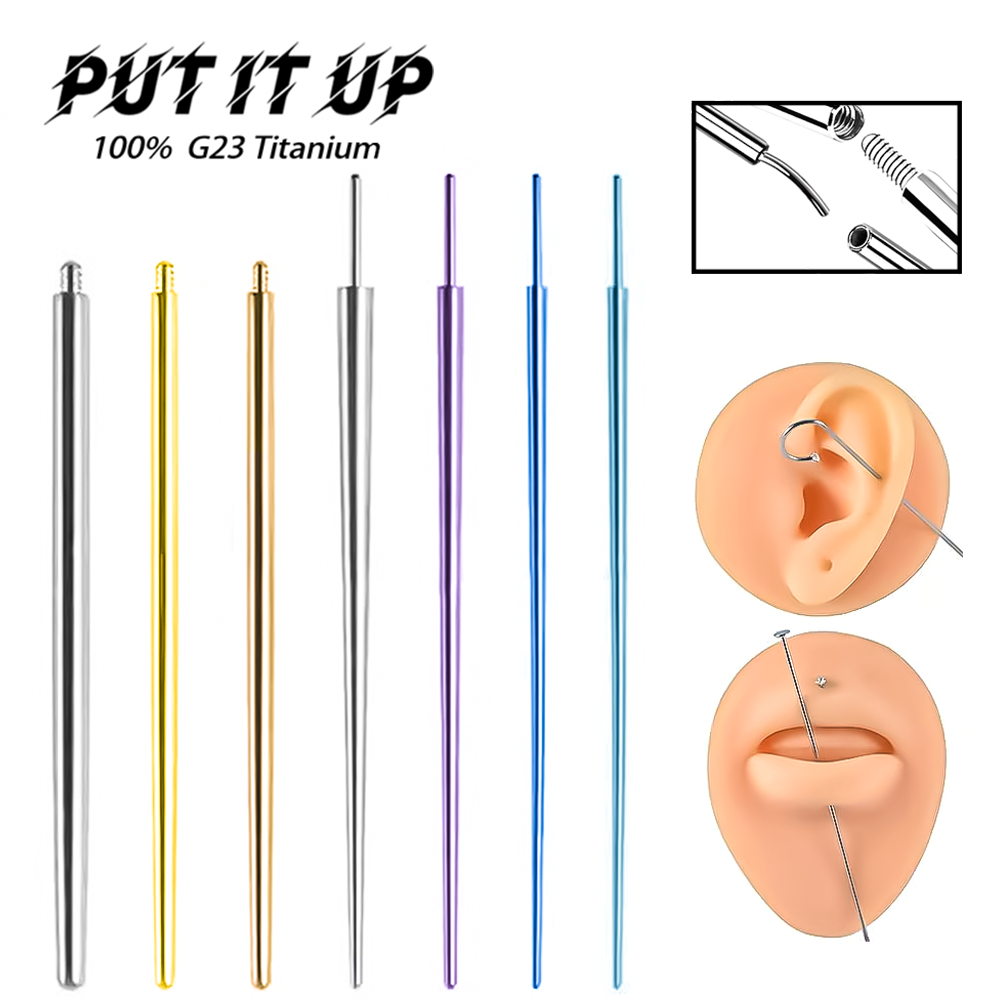 PUTITUP 10-Piece Set Of F136 T - đánh giá và giá Body Jewelry Implant Grade