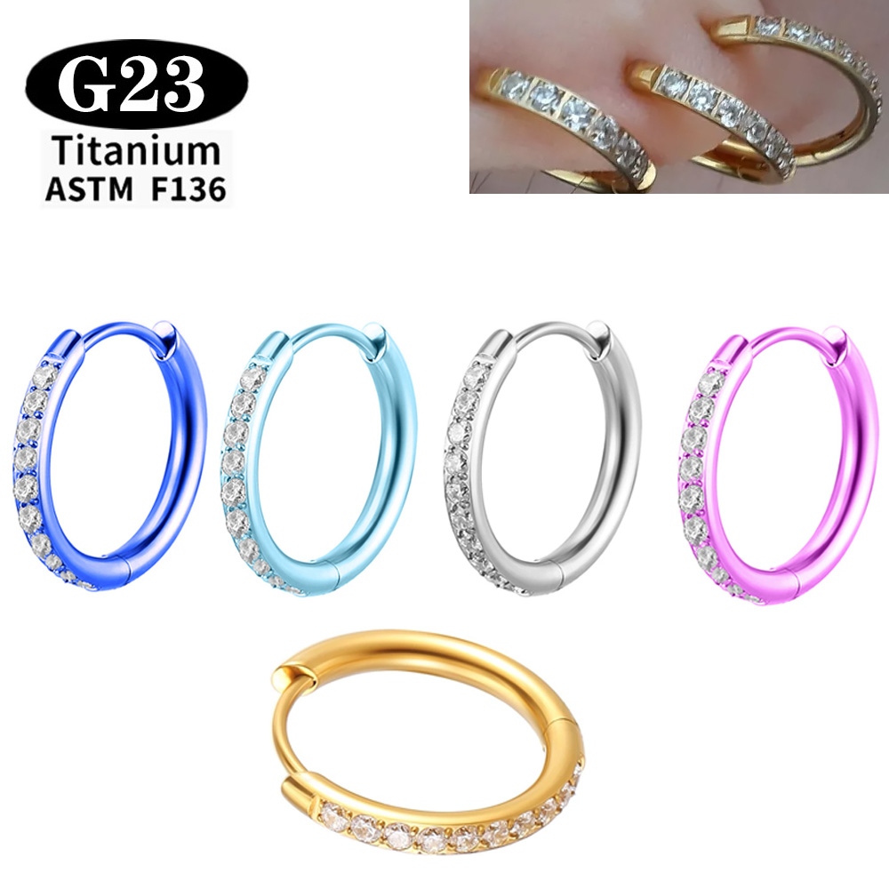 ASTM F136 G23 Titanium arring  - đánh giá và giá Body Piercing Quality Jewelry