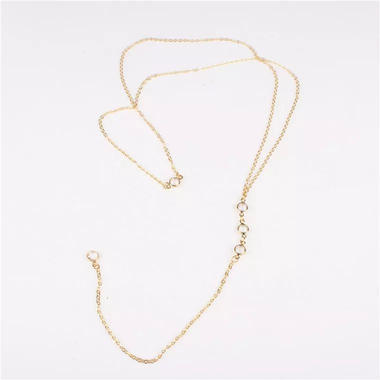 New Rhinestone Sexy Women's Ba - đánh giá và giá Body Jewelry Necklace