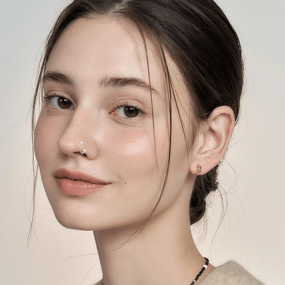 Septum Rings Piercing Stainles - đánh giá và giá Helix Cartilage Ring