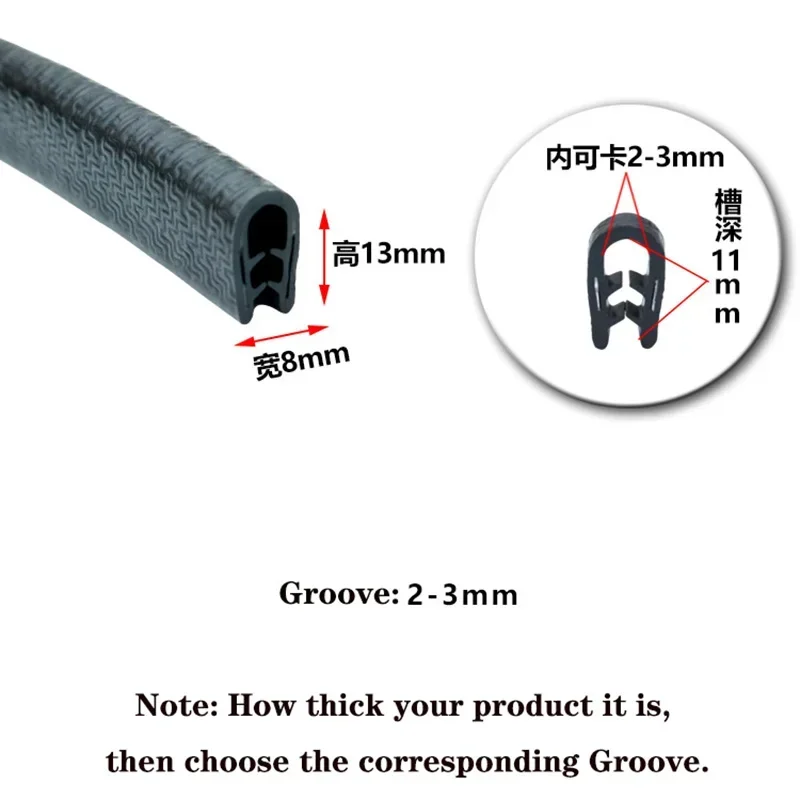 1/2/3/5M U Shaped Sealing Stri - đánh giá và giá Body Jewelry 4 U