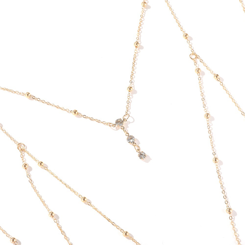 Pha Lê Sexy Ngực Dây Chuyền Dâ - đánh giá và giá Body Jewelry Necklace