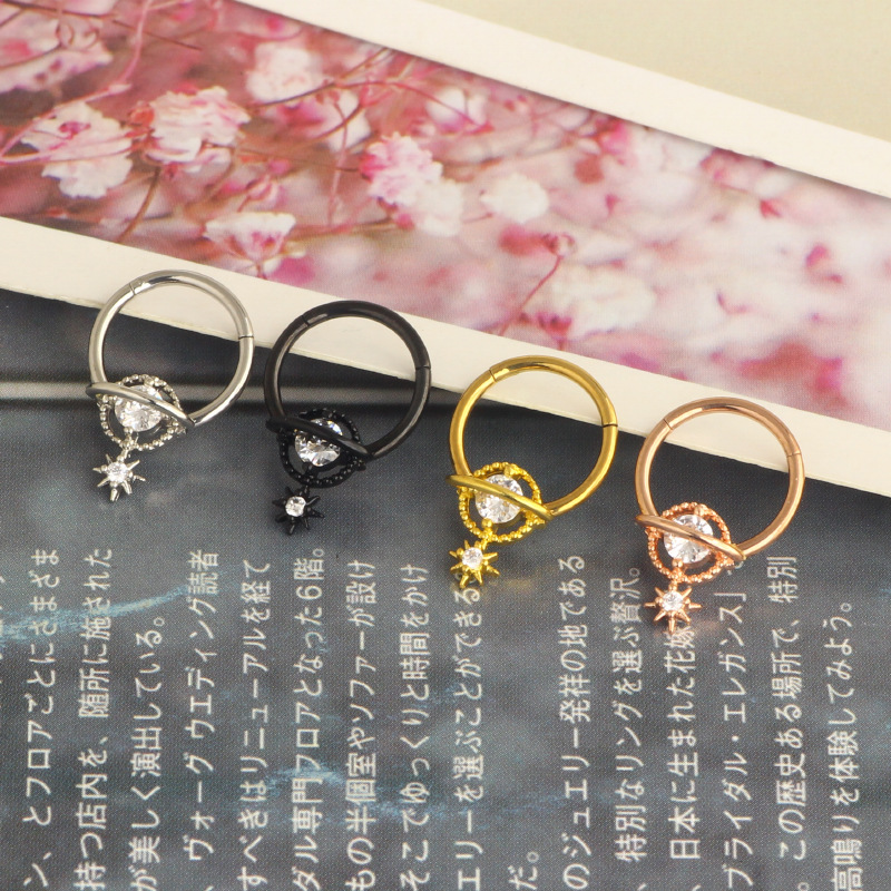 Septum Rings Planet Jewelry Su - đánh giá và giá Helix Cartilage Ring