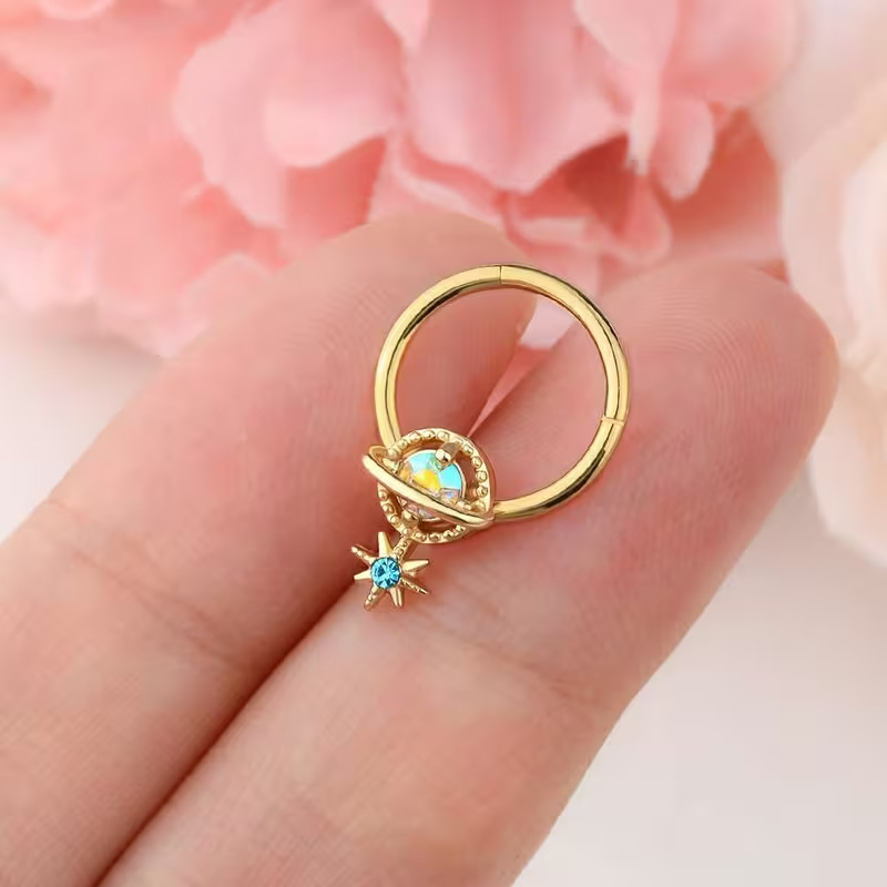 Septum Rings Planet Jewelry Su - đánh giá và giá Helix Cartilage Ring