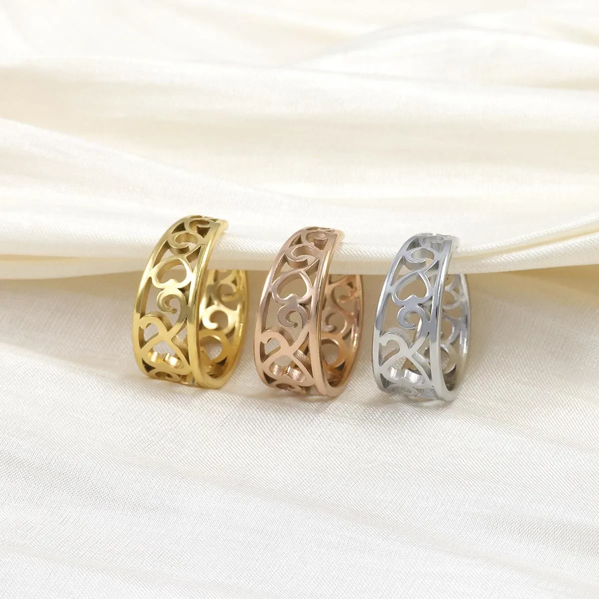 1pc/3pcs Lotus Hollow Crown St - đánh giá và giá Body Jewelry Waterproof