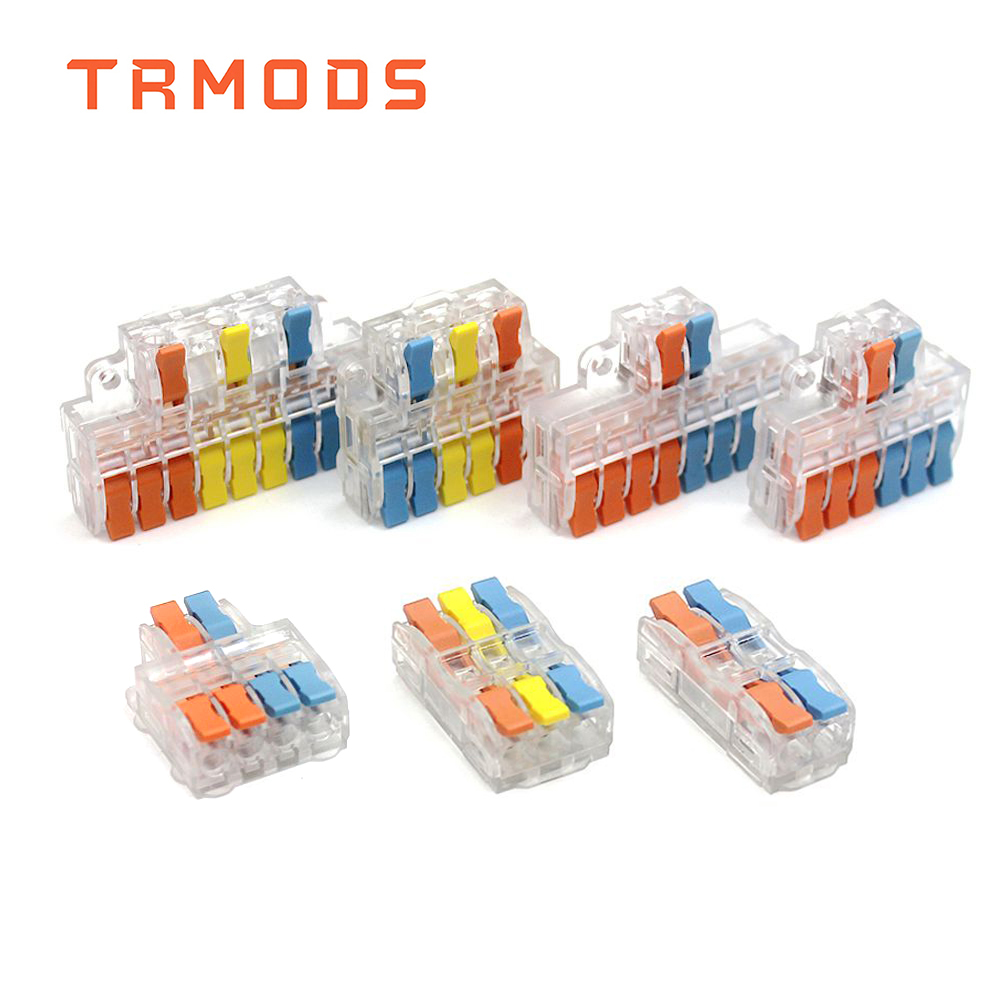 10/50pcs Quick Wire Connector  - đánh giá và giá Threadless Push Pin