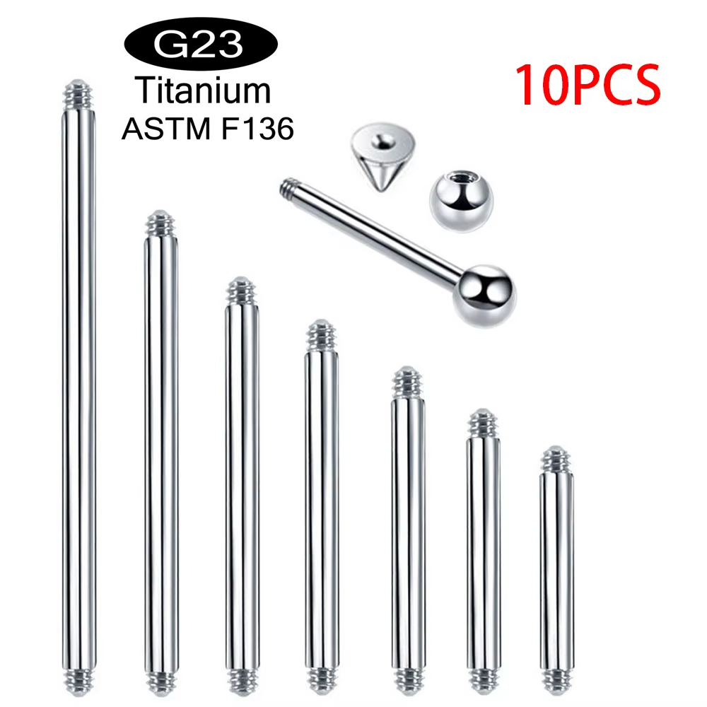 10pcs/lot ASTM F136 Implantabl - đánh giá và giá Body Jewelry Implant Grade