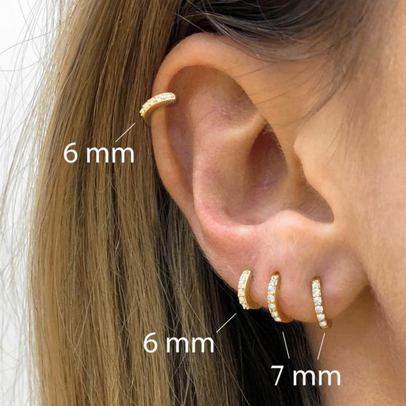 2 Chiếc Cầu Vồng Bé Huggies Th - đánh giá và giá Helix Cartilage Ring