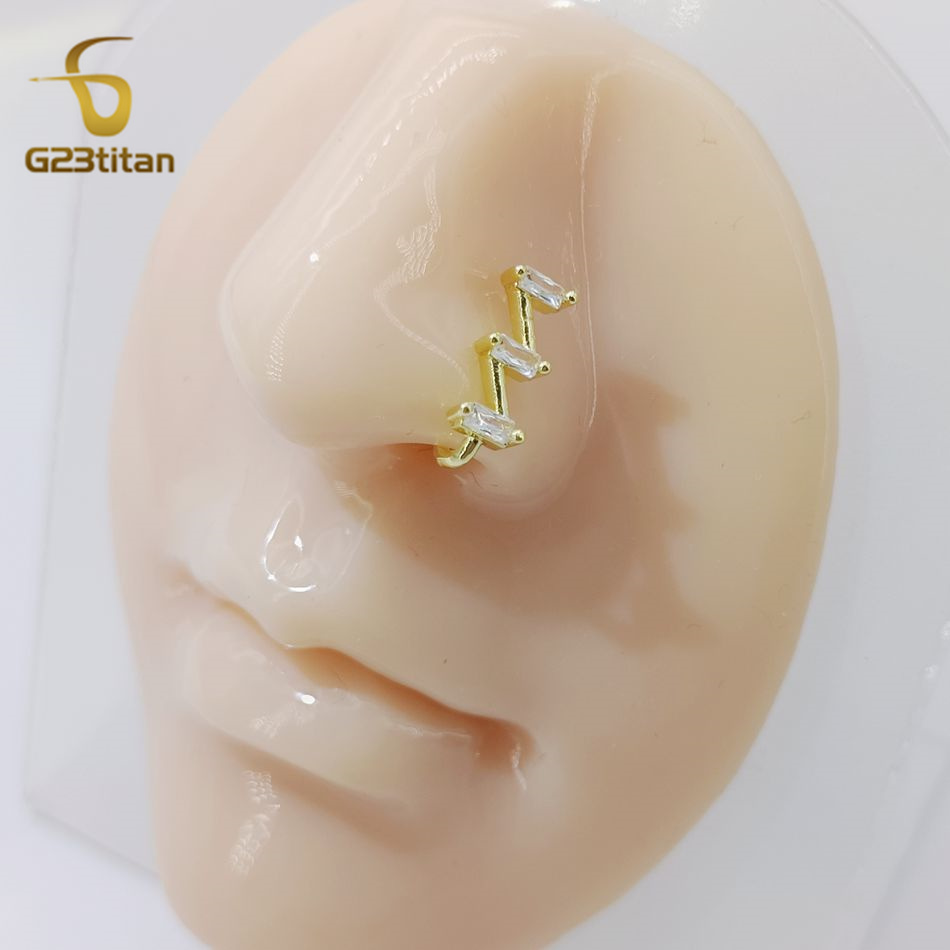 1pc Fake Nose Piercing Ring Wo - đánh giá và giá Helix Cartilage Ring