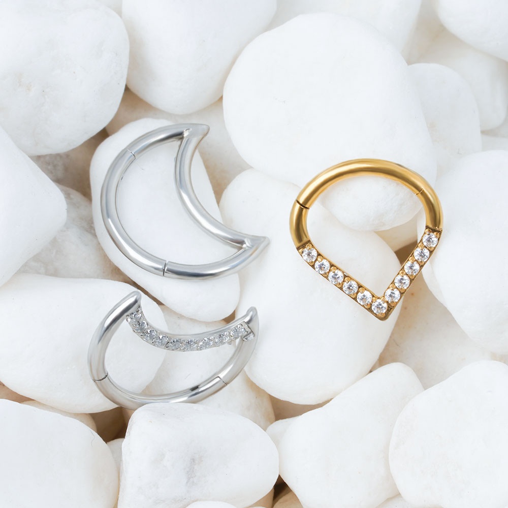 F136 Titan Móc Giọt Lệ Phân Đo - đánh giá và giá Helix Cartilage Ring