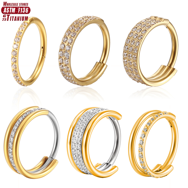 F136 Titanium Nose Ring Implan - đánh giá và giá Body Jewelry Implant Grade