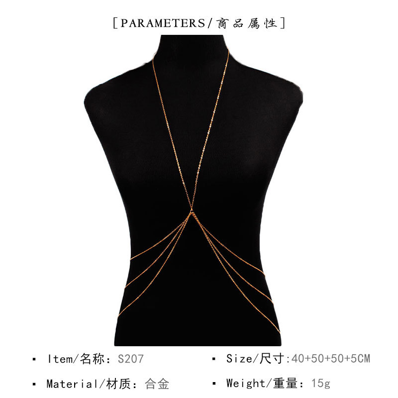 New Simple Style Chain Necklac - đánh giá và giá Body Jewelry Necklace