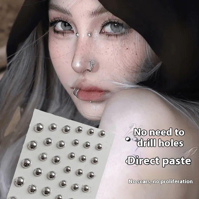 321pcs Non Piercing Lip Studs  - đánh giá và giá Body Jewelry Waterproof