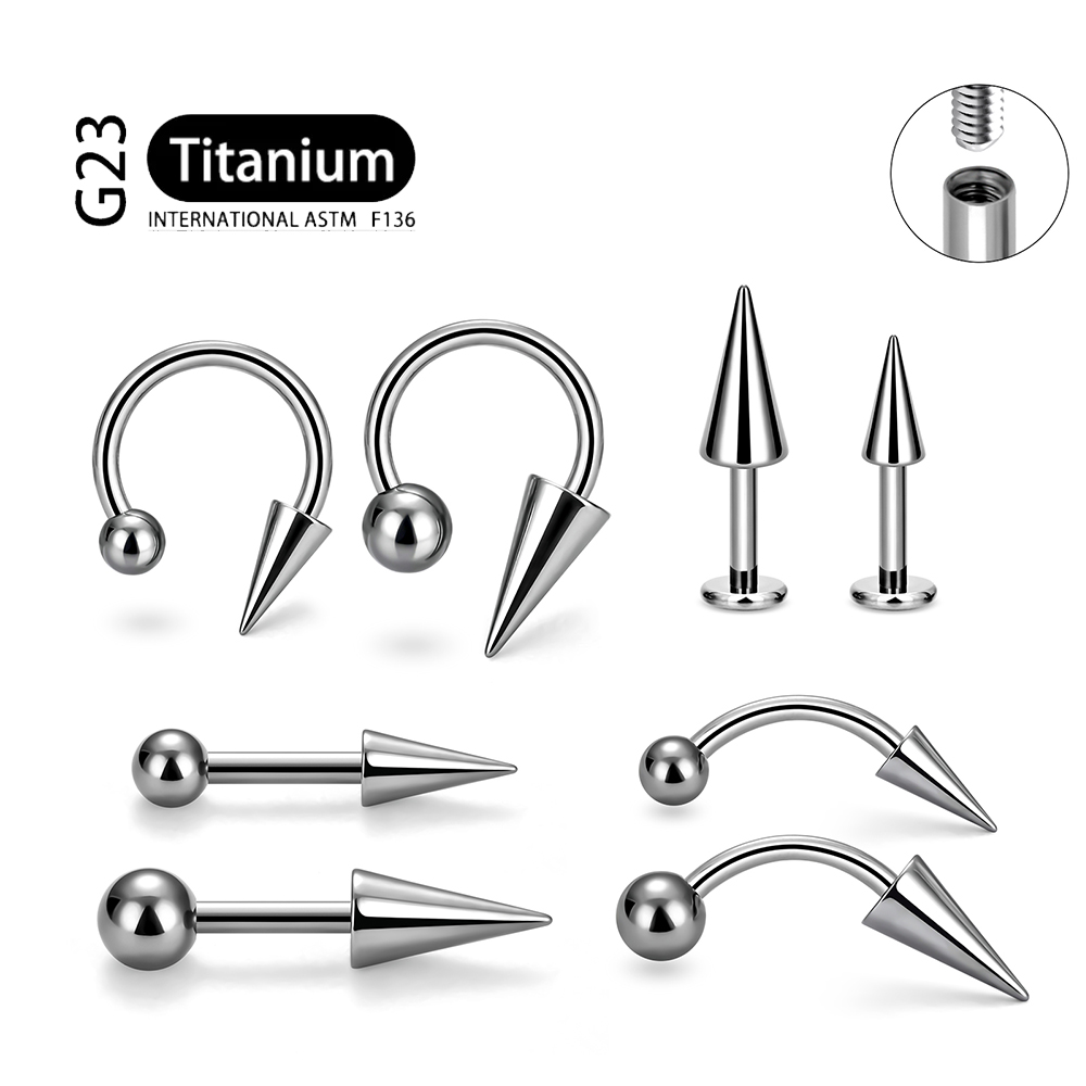 1Pcs Implant Grade F136 Titani - đánh giá và giá Body Jewelry Implant Grade