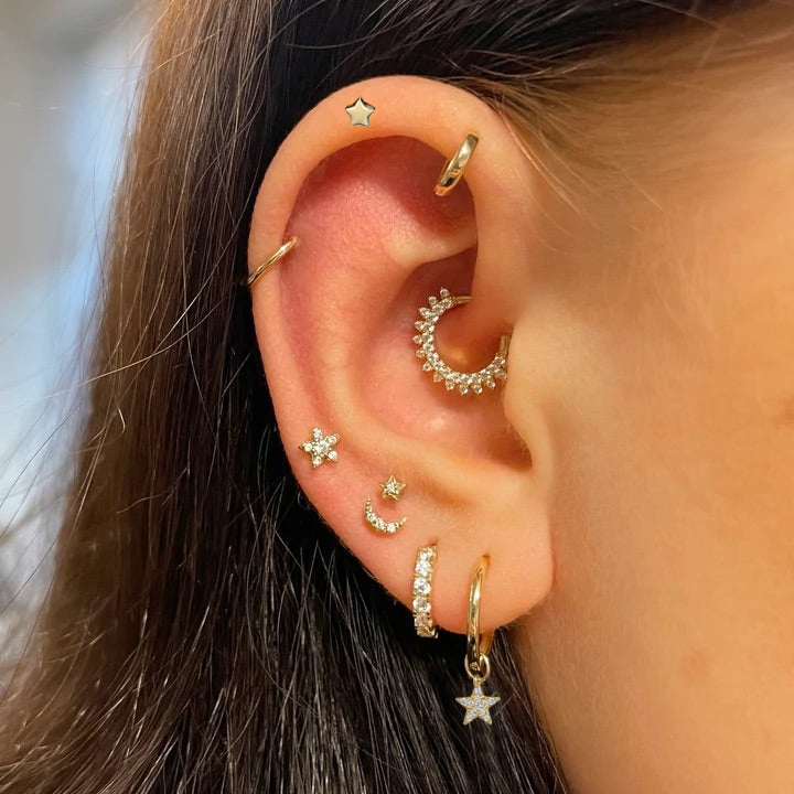 1pc Helix Piercing Earrings fo - đánh giá và giá Helix Cartilage Ring
