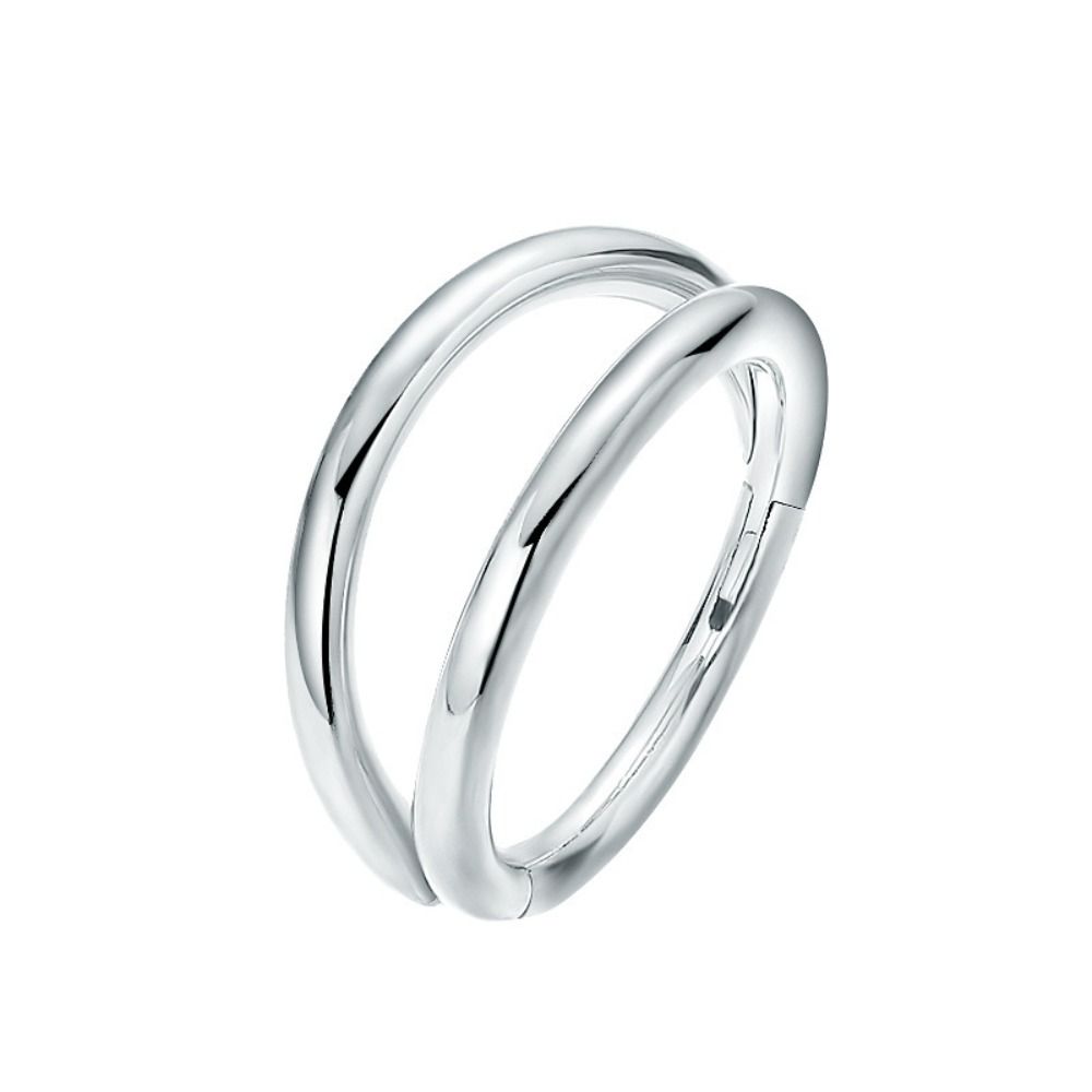 Creative Stainless Steel Doubl - đánh giá và giá Helix Cartilage Ring