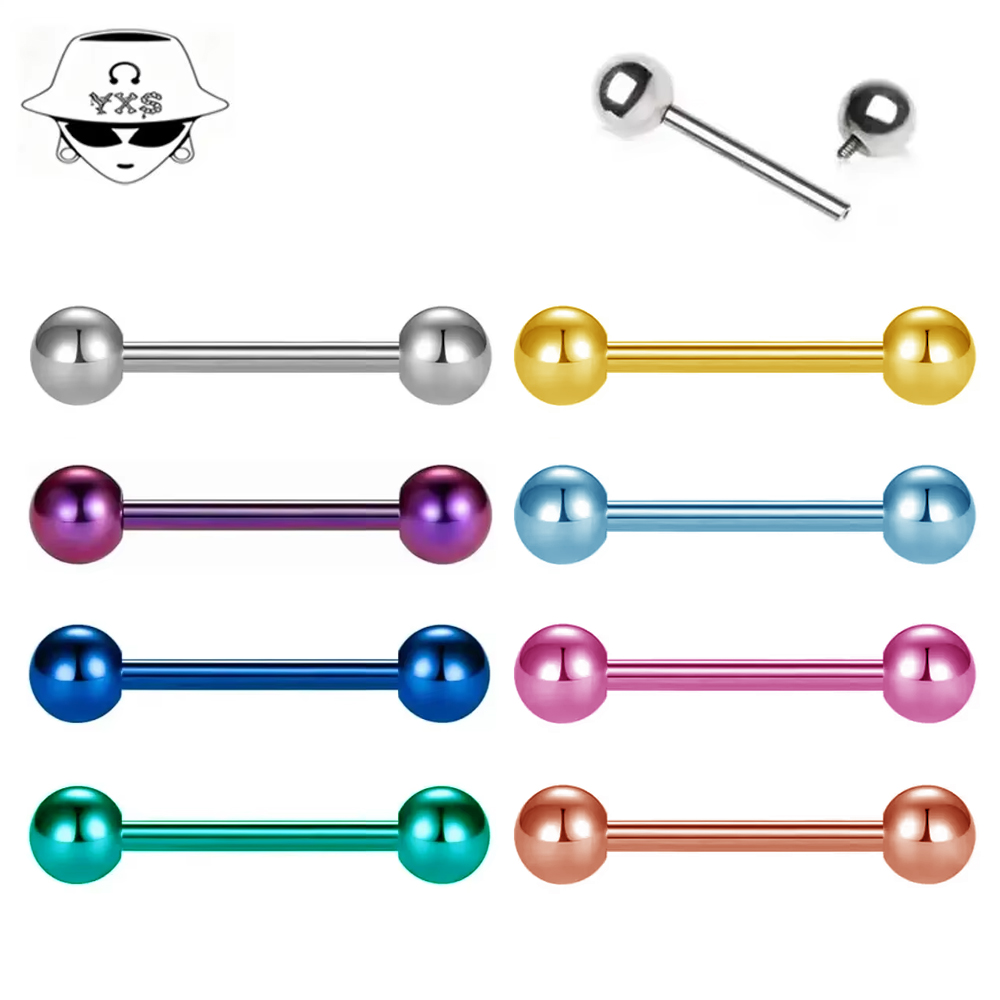 2pcs/lot ASTM F136 Titanium Im - đánh giá và giá Body Jewelry Implant Grade