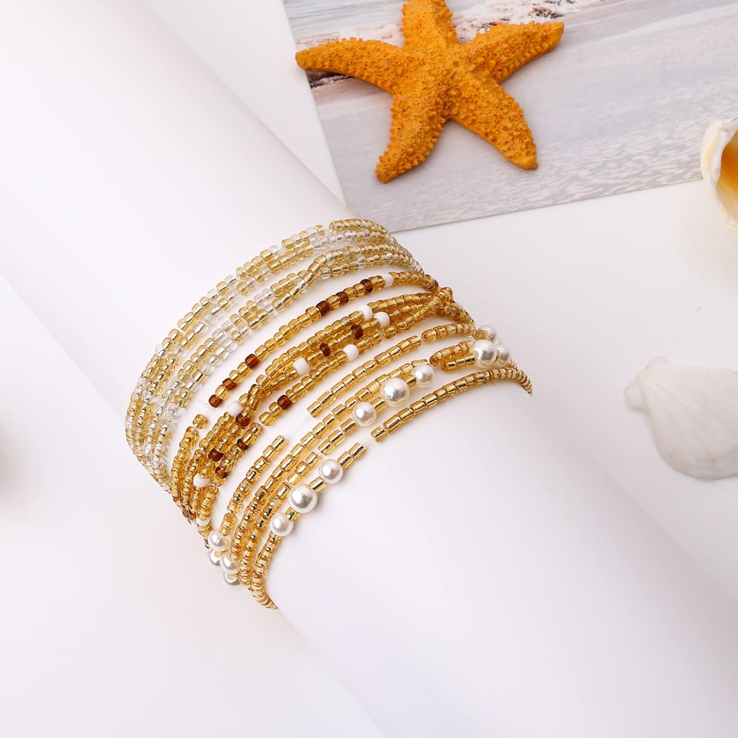 Waist Beads for Women Belly Be - đánh giá và giá Body Jewelry Sale