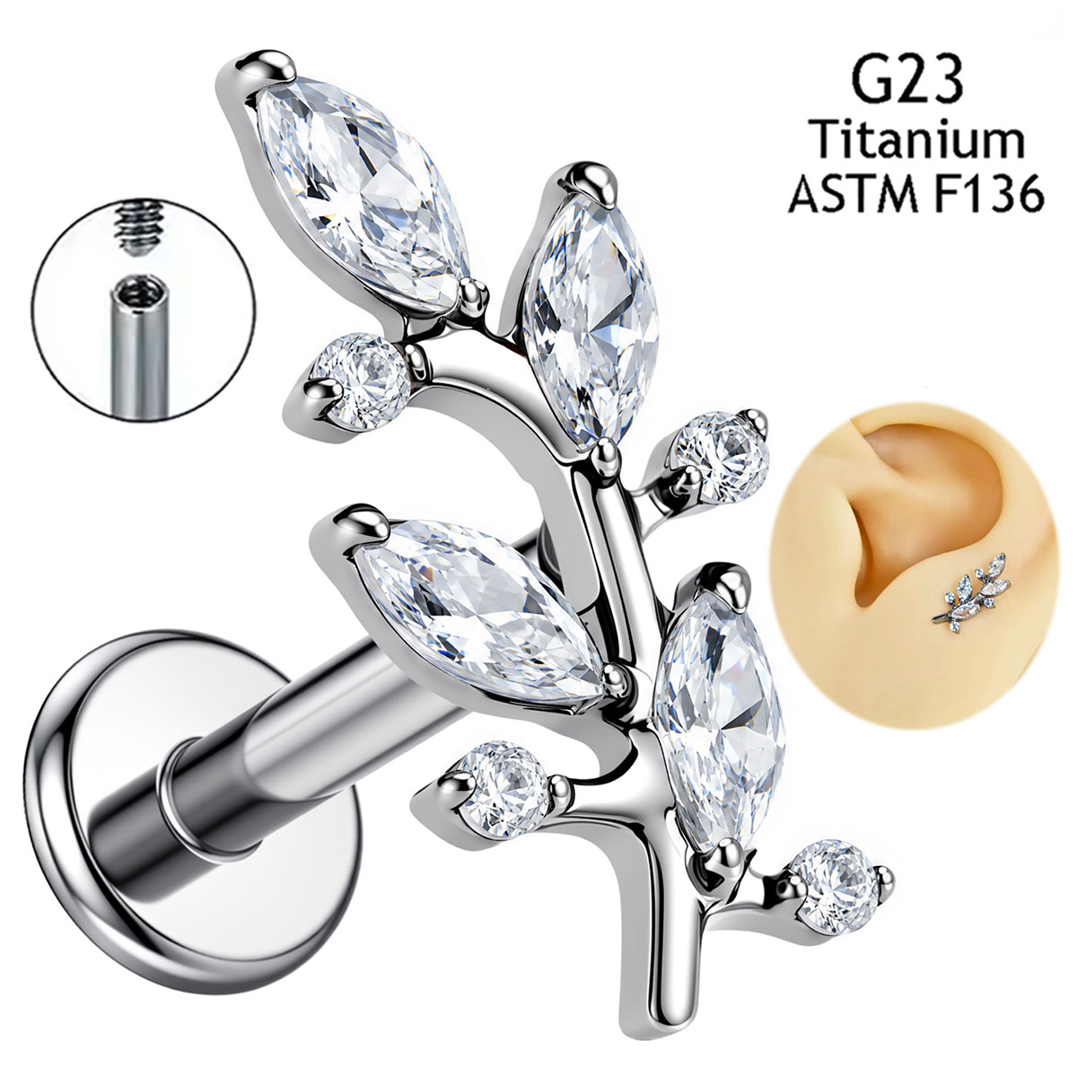 New Implant Grade ASTM F136 Ti - đánh giá và giá Body Jewelry Implant Grade