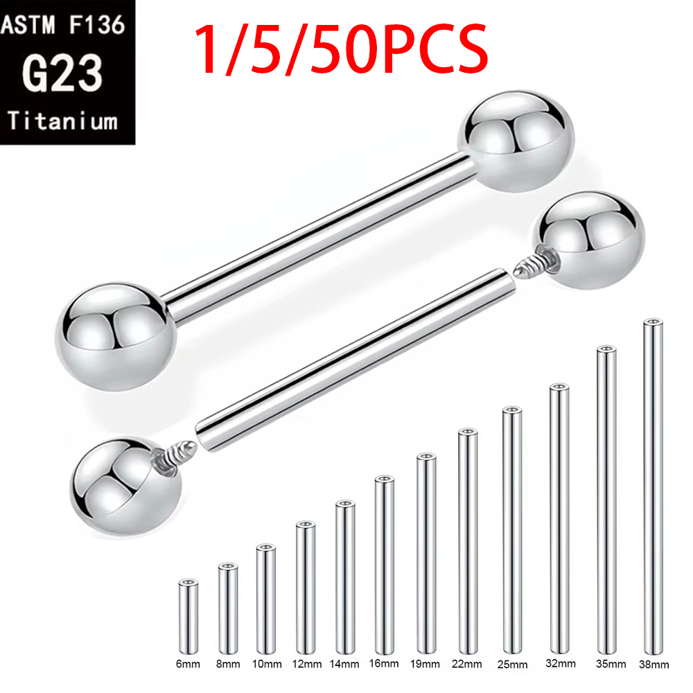 1/5/50PCS ASTM F136 Implant Gr - đánh giá và giá Body Jewelry Implant Grade