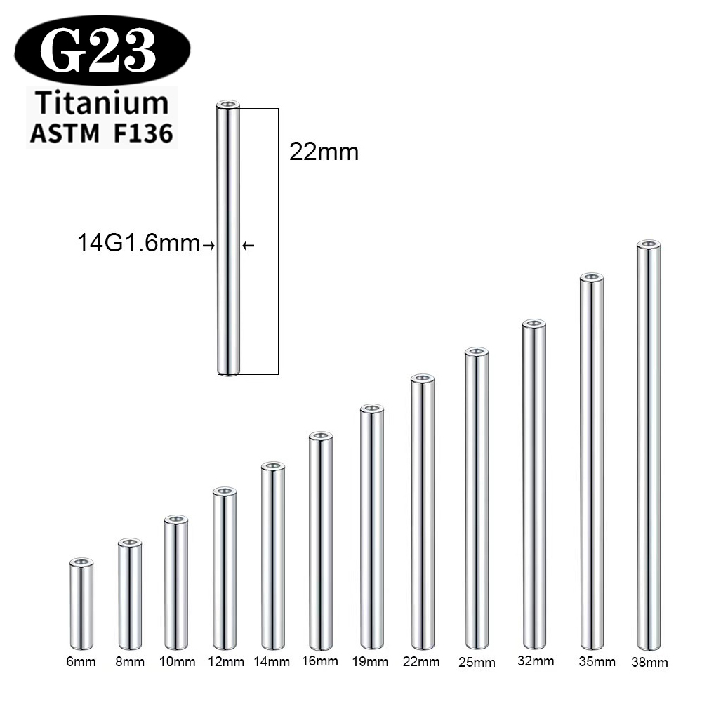 1/5/50PCS ASTM F136 Implant Gr - đánh giá và giá Body Jewelry Implant Grade