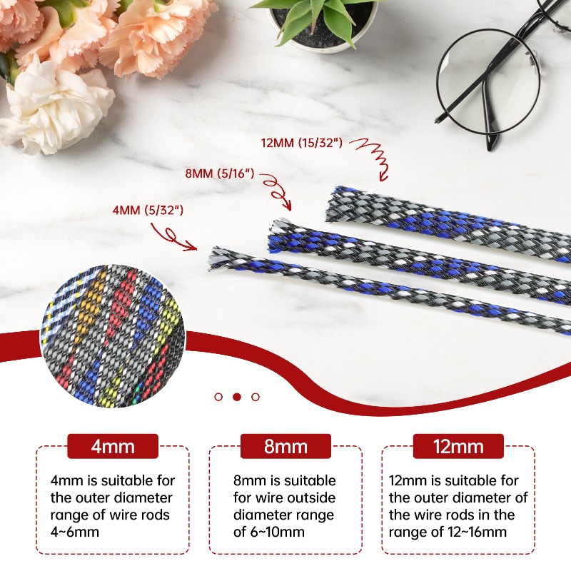 Cable Sleeving PP Cotton + PET - đánh giá và giá Body Jewelry 4 U