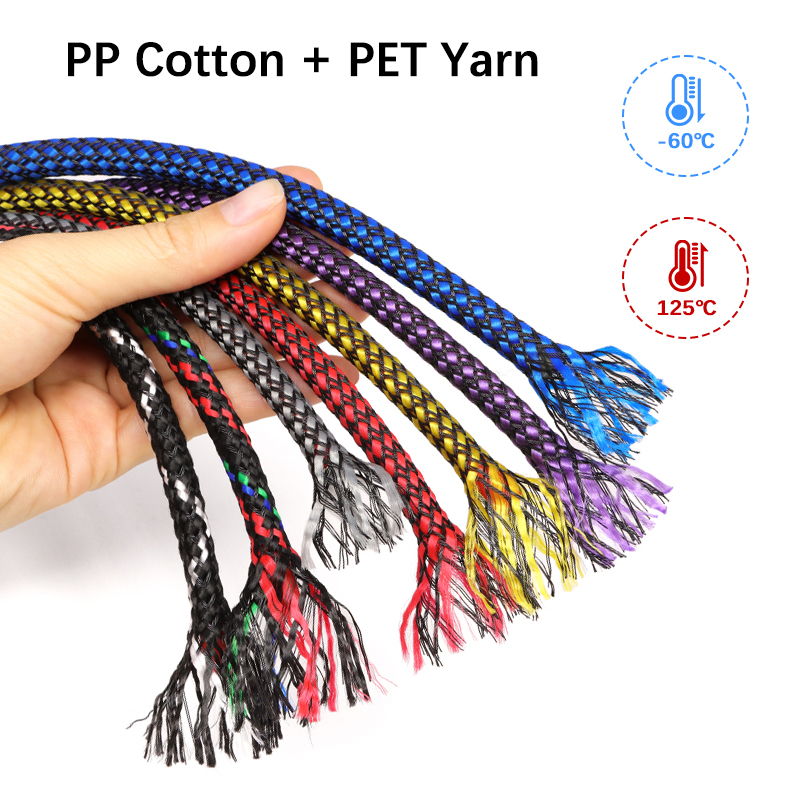 Cable Sleeving PP Cotton + PET - đánh giá và giá Body Jewelry 4 U