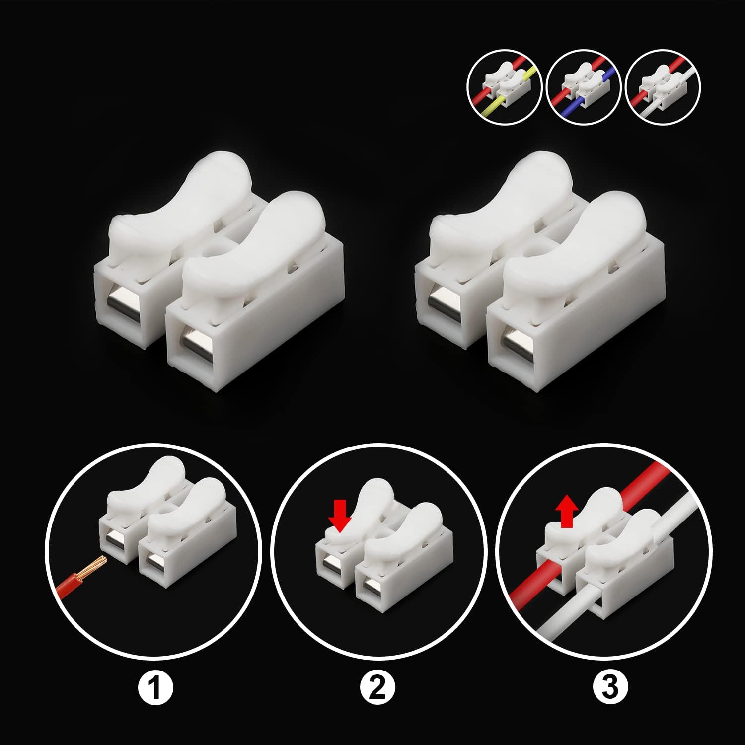 50pcs Push Quick Wire Cable CH - đánh giá và giá Threadless Push Pin