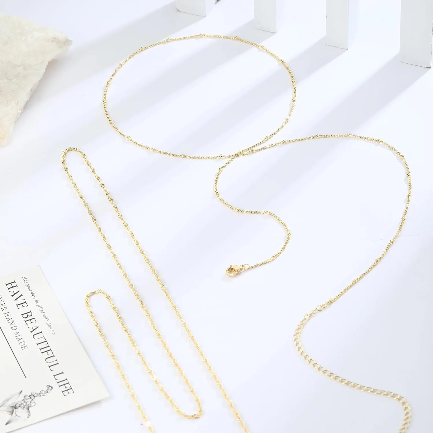 14k Gold Plated 26-33Inch Adju - đánh giá và giá Body Jewelry Sale