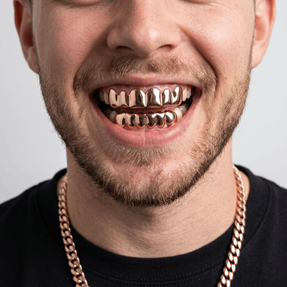 New Top Bottom Set Teeth Grill - đánh giá và giá Body Jewelry Unique
