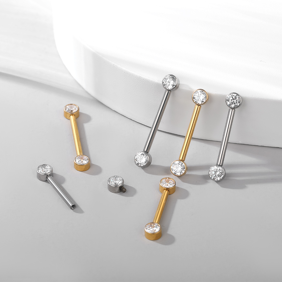 1/5Pcs Implant Grade Titanium  - đánh giá và giá Body Jewelry Implant Grade