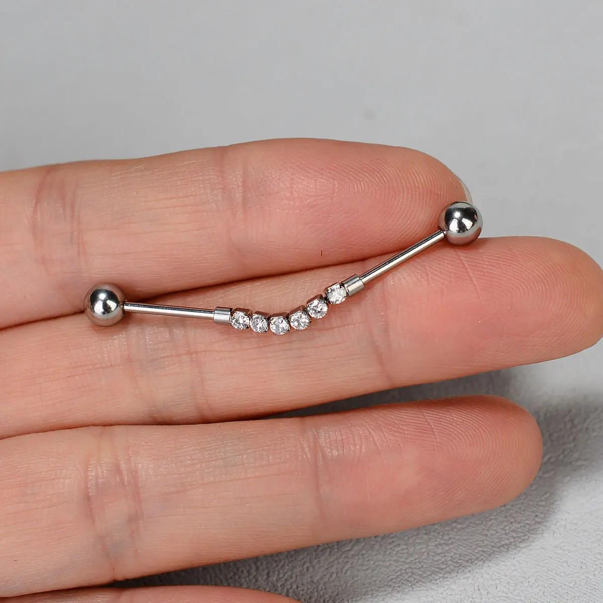 1PC Stainless Steel Long Indus - đánh giá và giá Industrial Barbell Long